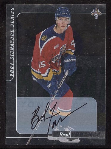 FLORIDA PANTHERS JERSEY AUTOGRAPH NHL HOCKEY CARD SEE LIST - Picture 41 of 62