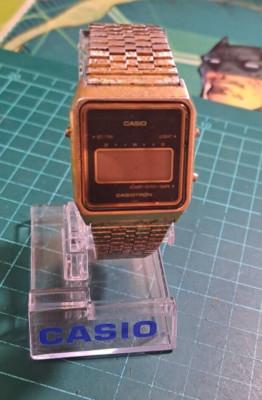 Hyper Rare Vintage (1977) Casio Casiotron CGS-18 Japan LCD Watch *Spare Parts Fix