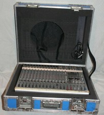 Behringer Euro Power Pmh5000 Mixer Power Cord IN Portable Hard Carry Case USA