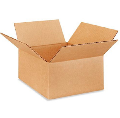 50 4x4x8 Cardboard Paper Boxes Mailing Packing Shipping Box Corrugated Carton