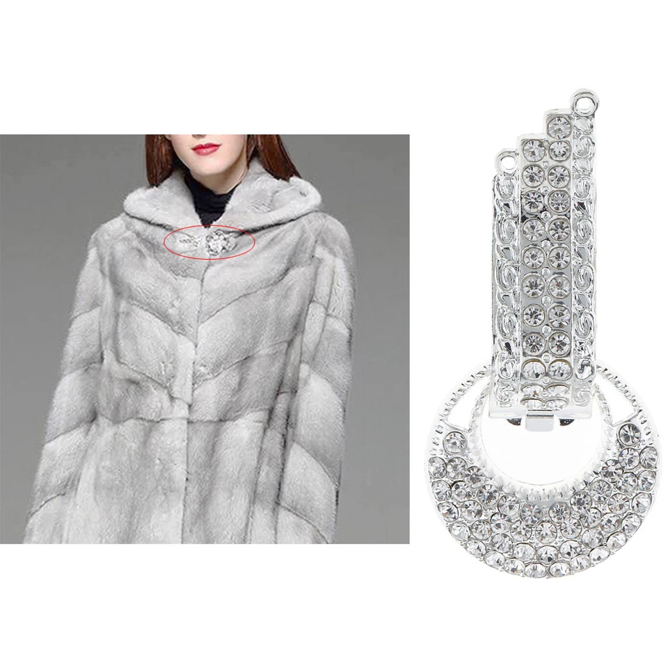 Rhinestone Button Duck-mouth Buckle Fastener for DIY Clothing Sewing Craft - Image 4 of 4