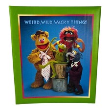 Vintage Hallmark Muppets Scrapbook Album Weird Wild Wacky Things 9.5 x 12 Kermit