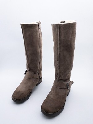 s.Oliver Damen Schaftstiefel Stiefel Leder braun Gr. 37 EU Art. 33465-50
