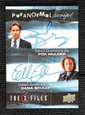 2023 Upper Deck The X-Files Monsters of Week Edition David Duchovny Auto 1dl9