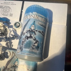 LEGO Bionicle Vahki KEERAHK 8619 Complete with Disk 447  Instructions Canister