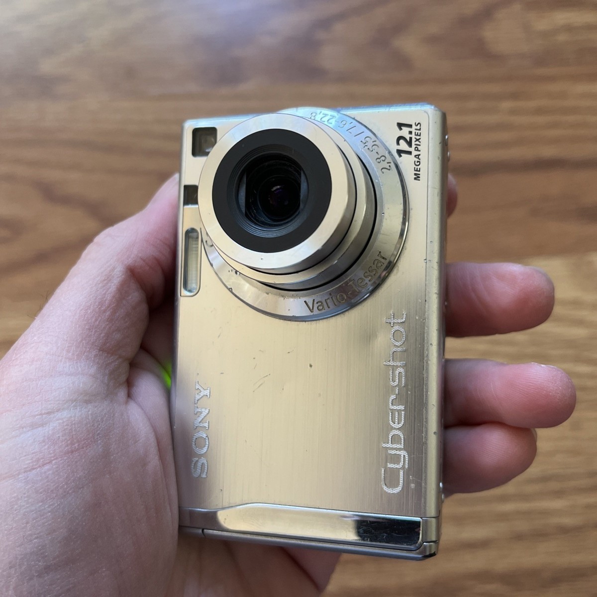 Sony Cyber-shot DSC-W200 12.1MP Digital Camera - Silver for sale