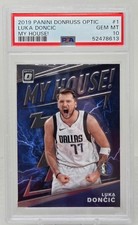 2019 Optic LUKA DONCIC My House! PSA 10 Gem Mint
