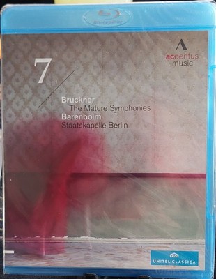 Bruckner Symphony No.7 DANIEL BARENBOIM Staatskapelle Berlin Blu-ray NEU