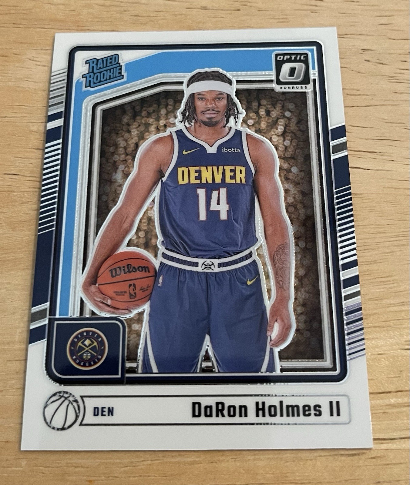2024-25 Panini Donruss Optic - Rated Rookie DaRon Holmes #262 (RC)