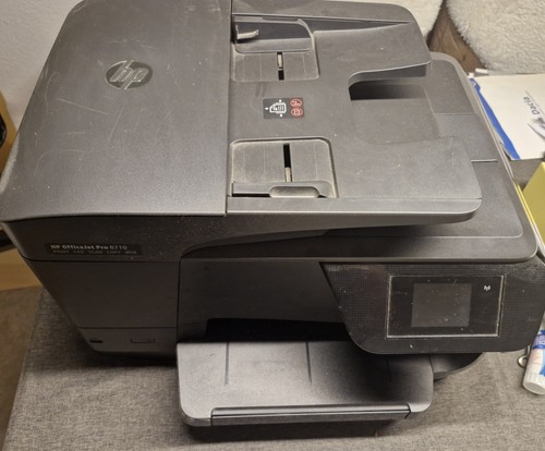 HP OfficeJet Pro 8710 All-in-One Tintenstrahl-Multifunktionsdrucker, LAN, WLAN