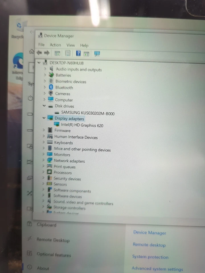 Microsoft SURFACE PRO 5 1796 i5-7300U/ 8GB /256GB SSD/ WIN10 /1661 Dock/AC - - Image 3 of 4