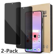 2 Pack Privacy Tempered Glass Screen Protector For Samsung A07 A17 A27 A37 A57