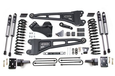 BDS 6 Inch Lift Kit w/ Radius Arm Fits Ford F250/F350 Super Duty (05-07) 4WD Die