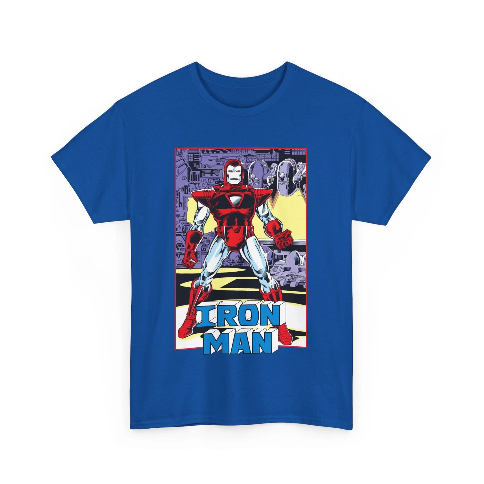 Iron Man T-Shirt - Tony Stark - Silver Centurion Armor - Marvel Comics