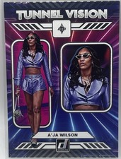 2025 Donruss WNBA #13 A'ja Wilson Tunnel Vision Basketball