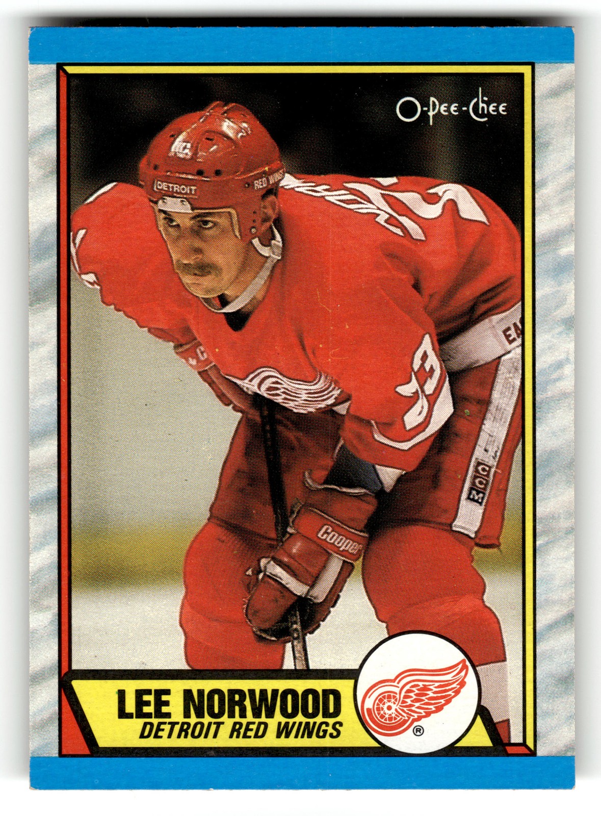 Lee Norwood #75 Hockey Cards 1989 O-Pee-Chee trading card — raw and PSA graded price guide