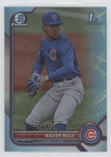 2022 Bowman Draft Chrome Sky Blue Refractor Nazier Mule #BDC-77 k3a