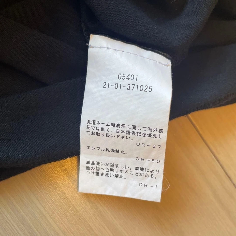 Camiseta Ann Demeulemeester Estampada Algodón Negro Para Hombre Talla S Limitada Portugal Foto 4 de 4