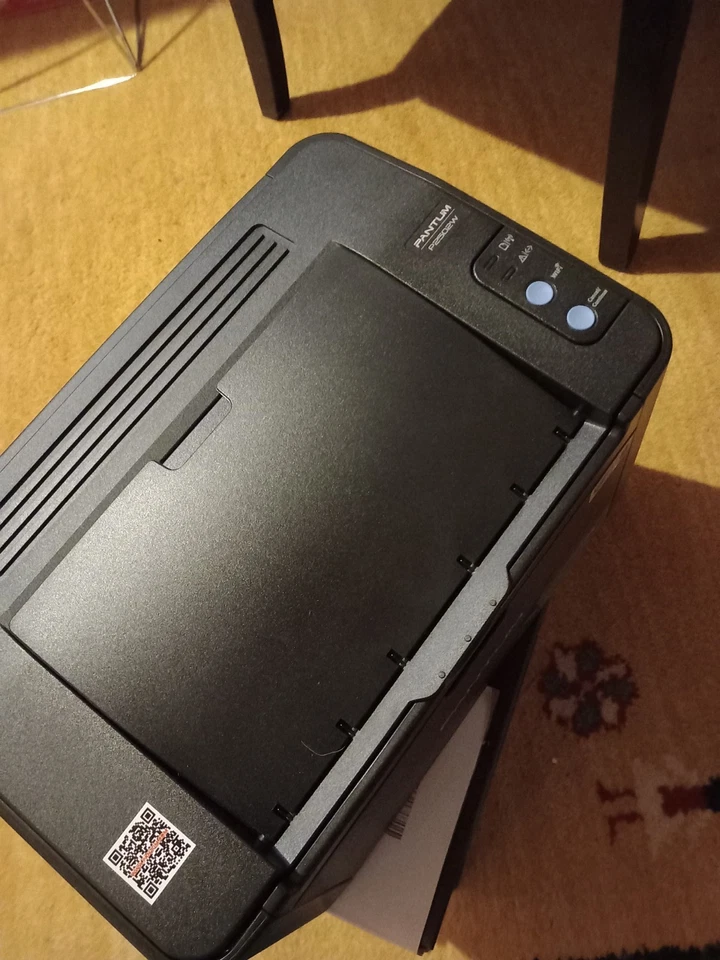 Pantum P2502W Schwarzweiß-Laserdrucker, WiFi, AirPrint, Schwarz top Zustand - Bild 3 von 4