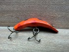 Helin's Flatfish X4 Fishing Lure Orange Black & Red Dot — photo 1