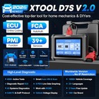 2026 XTOOL D7S V2.0 FCA AutoAuth ECU Coding OBD2 Scanner Full System Diagnostic