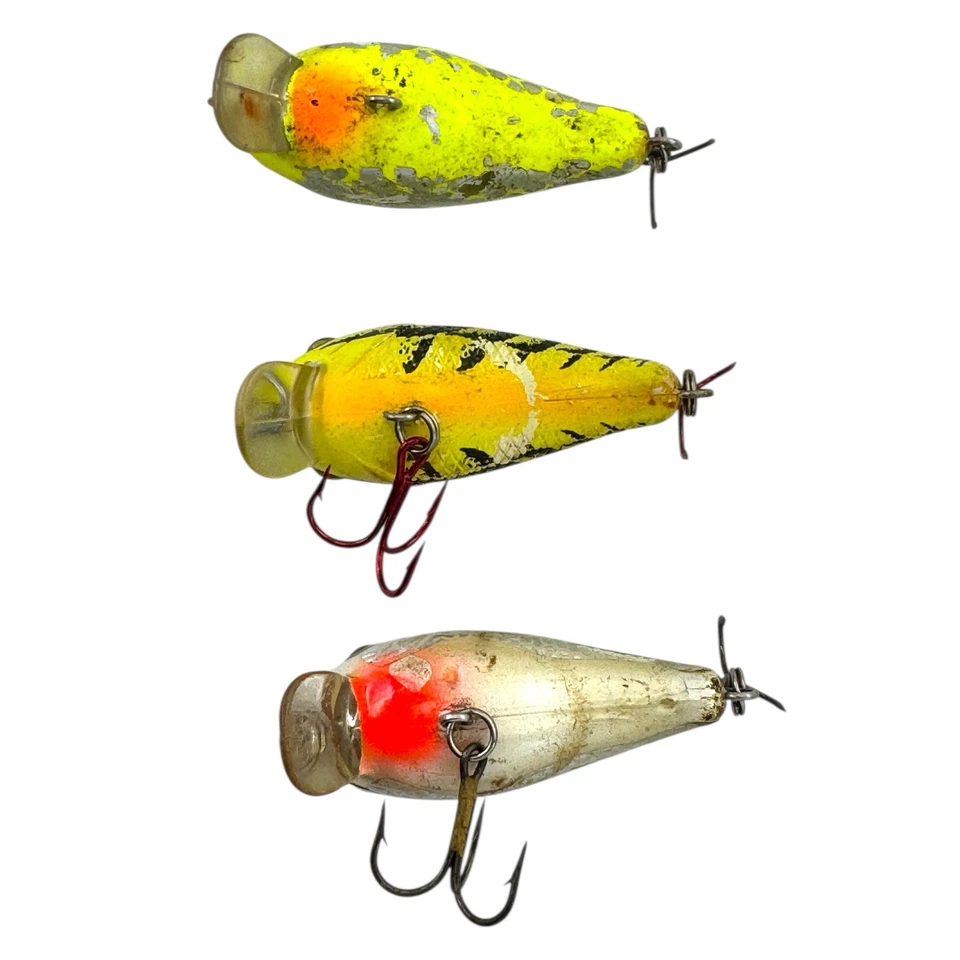 FISHERS • MANN'S BAIT COMPANY BABY 1- Vintage Fishing Lure • PAINTER LOT x3 - Image 4 of 4