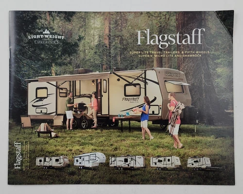 RV Brochure 2016 Flagstaff Micro Lite By Forest River Travel Trailers Campers