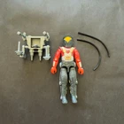 1988 HASBRO GI JOE COBRA ASTRO VIPER v1 FIGURE 100% COMPLETE TIGHT NM+/MT-