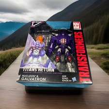2015 Transformers Titans Return GALVATRON & NUCLEON Voyager Generations NISB
