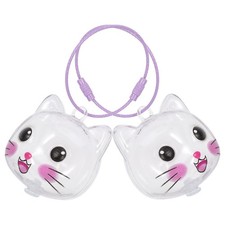 2 Pcs Cat Hair Memorial Keepsake Pet Storage Keychain Chest for Cats Display