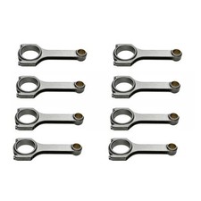 Eagle Sbc 4340 Forged H-beam Rods 6.125 Wl19 Bolts- Crs6125b3dl19