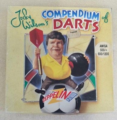 Jocky Wilson's Compendium of Darts - Amiga A500/A600/A1200 Zeppelin 1993 Boxed