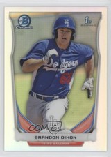 2014 Bowman Chrome Prospects Refractor 362/500 Brandon Dixon #BCP62 x5u