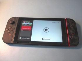 Nintendo Switch System Console w/Neon Red & Blue Joy-Cons + Dock,  Extras