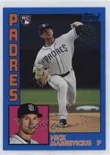 2019 Topps Update 1984 Topps Baseball Blue Nick Margevicius #84-17 18kx