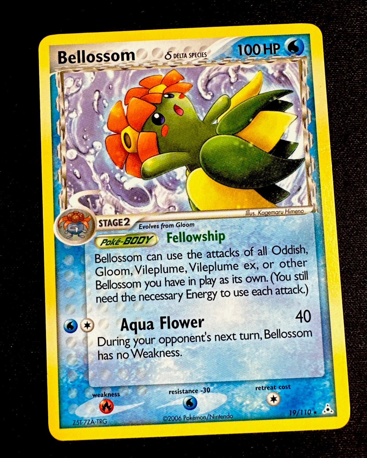 Bellossom 19/110 LP Delta Species EX Holon Phantoms Regular Rare Pokemon TCG