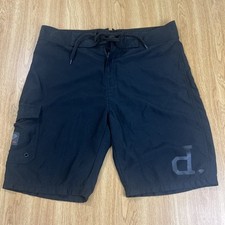 Diamond Size 34 Men Shorts Regular Fit Swimming Water Sport Black