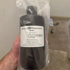 ABS-Like 2.0 Photopolymer Resin – Grey – 405nm UV – 1kg Bottle – New Sealed