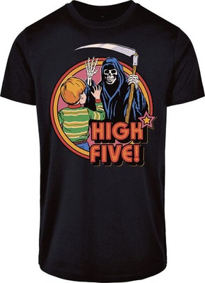 Steven Rhodes T-Shirt Herren High Five schwarz S