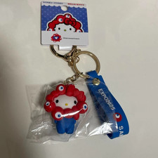Official Sanrio Hello Kitty x MYAKUMYAKU Keychain Osaka Kansai Expo 2025 Limited