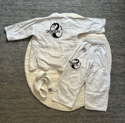 Dragon Gym, JUDOANZUG KINDER 110 116 AIKIDO JU-JUTSU TAEKWONDO KARATE ANZUG