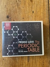The Periodic Table Primo Levi 8 CD Naxos Audiobook Read By Neville Jason