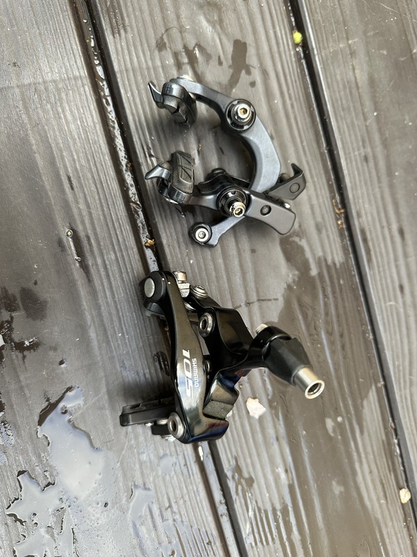 Shimano 105 /ultegra BR-R8010R & BR-5810F Direct Mount Brake Caliper set 