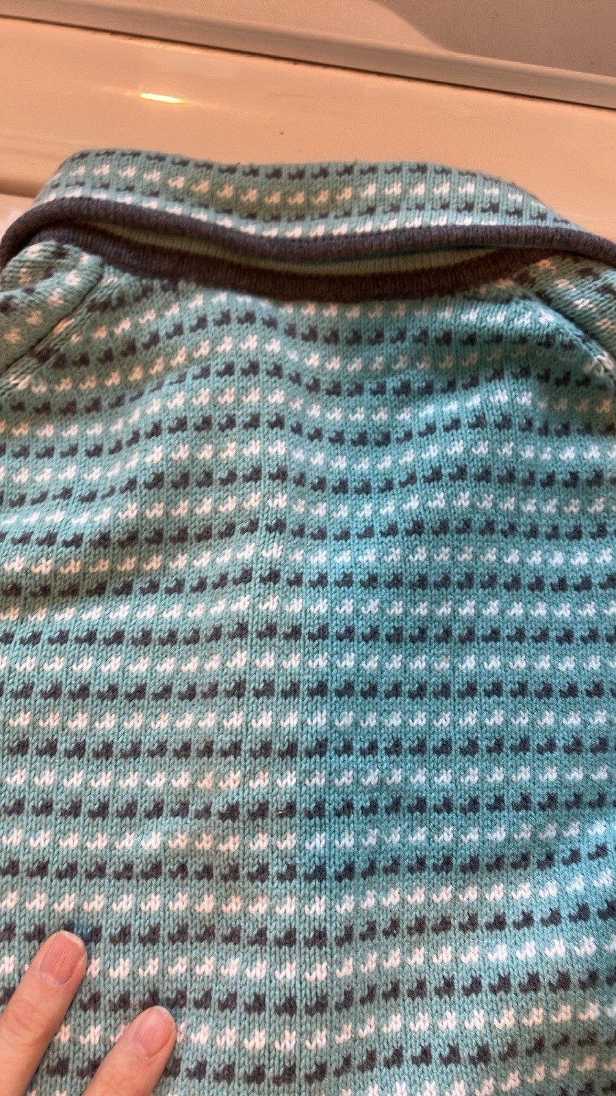 Ann Taylor loft medium Patterned Button-Up Cardig… - image 7