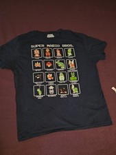 SUPER MARIO CHARACTER T Shirt Goomba Bowser Toad Koopa Troopa Tee T-shirt XL