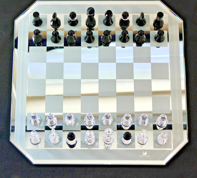 Vintage CHESS SET by Swarovski 