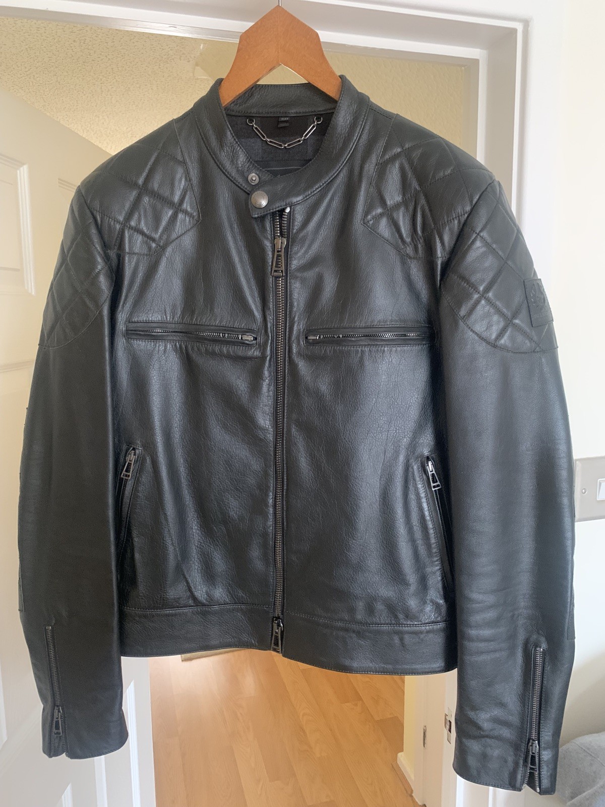 Belstaff Beckham Stannard Leather Jacket, Black, Very Rare - Size 50