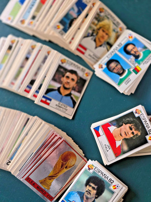 Panini World Cup 1982 stickers #301-426 - U Pick - all NRMT