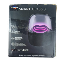 Smart Glass 3 LED Multicolor Lights Rechargeable Speaker