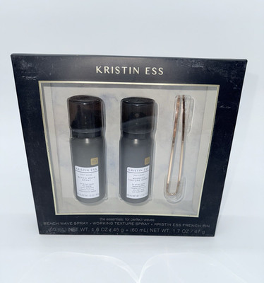 Kristen Ess Perfect Waves Essentials Styling Set Travel Size New